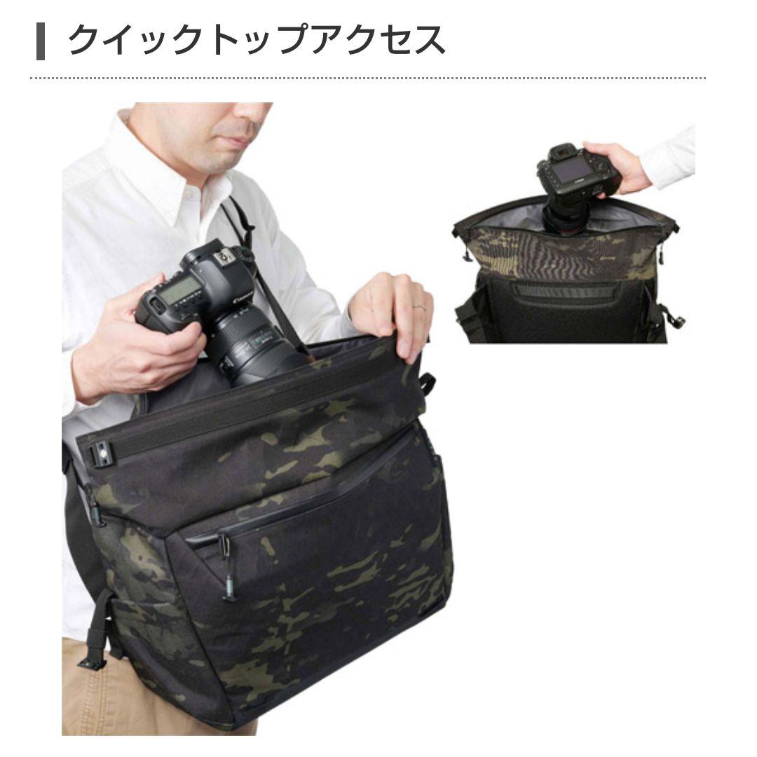 【新品】ハクバ LUXXe（ラグゼ）フィールド ロールトップショルダーバッグ18