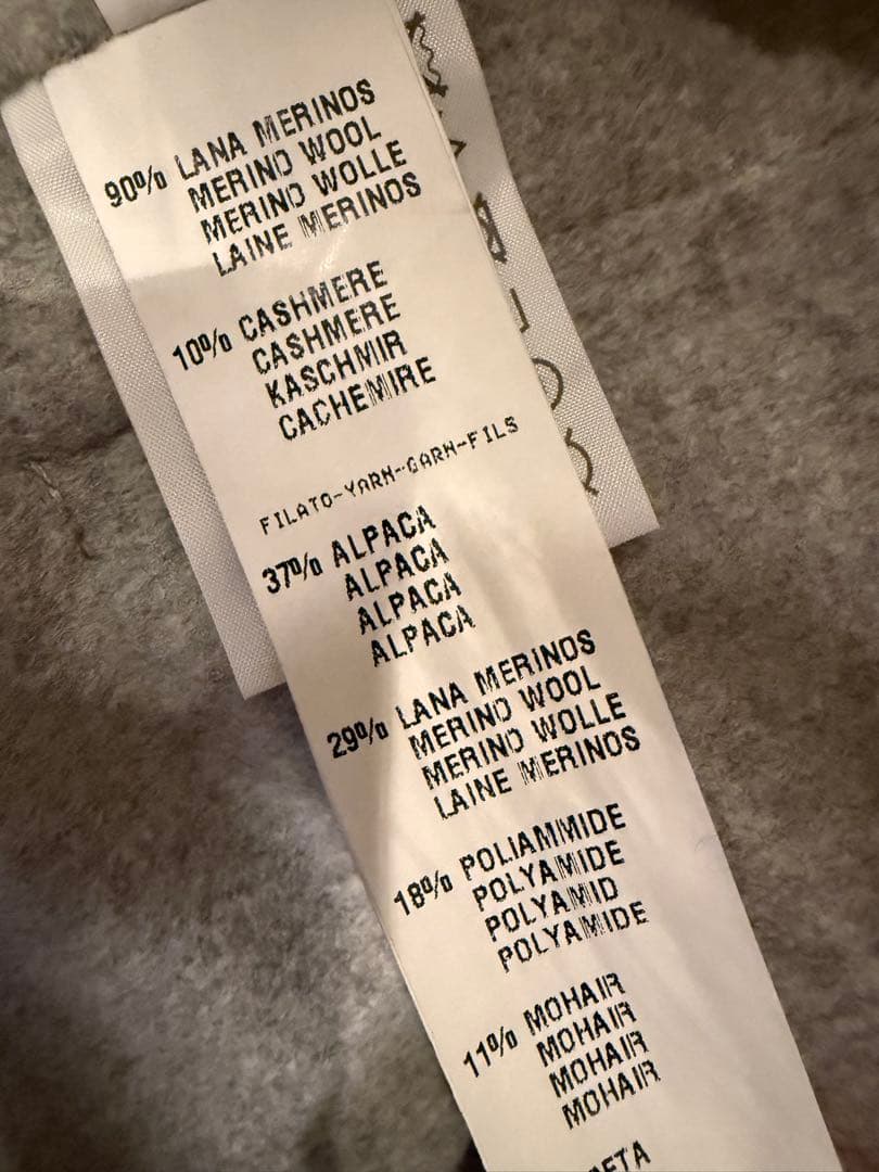 FABIANA FILIPPI グレー ファー コート ツーウェイ