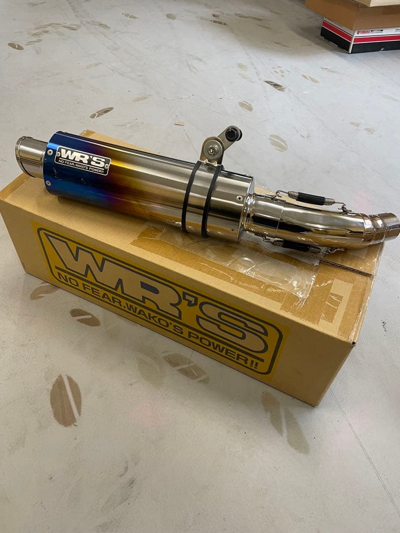 YZF-R25 MT25 WR'S S,O,Vショートオーバルサイレンサー