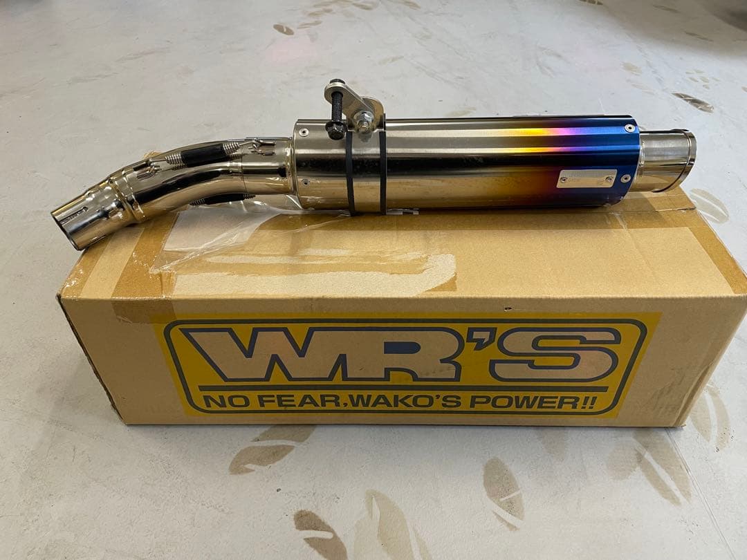 YZF-R25 MT25 WR'S S,O,Vショートオーバルサイレンサー