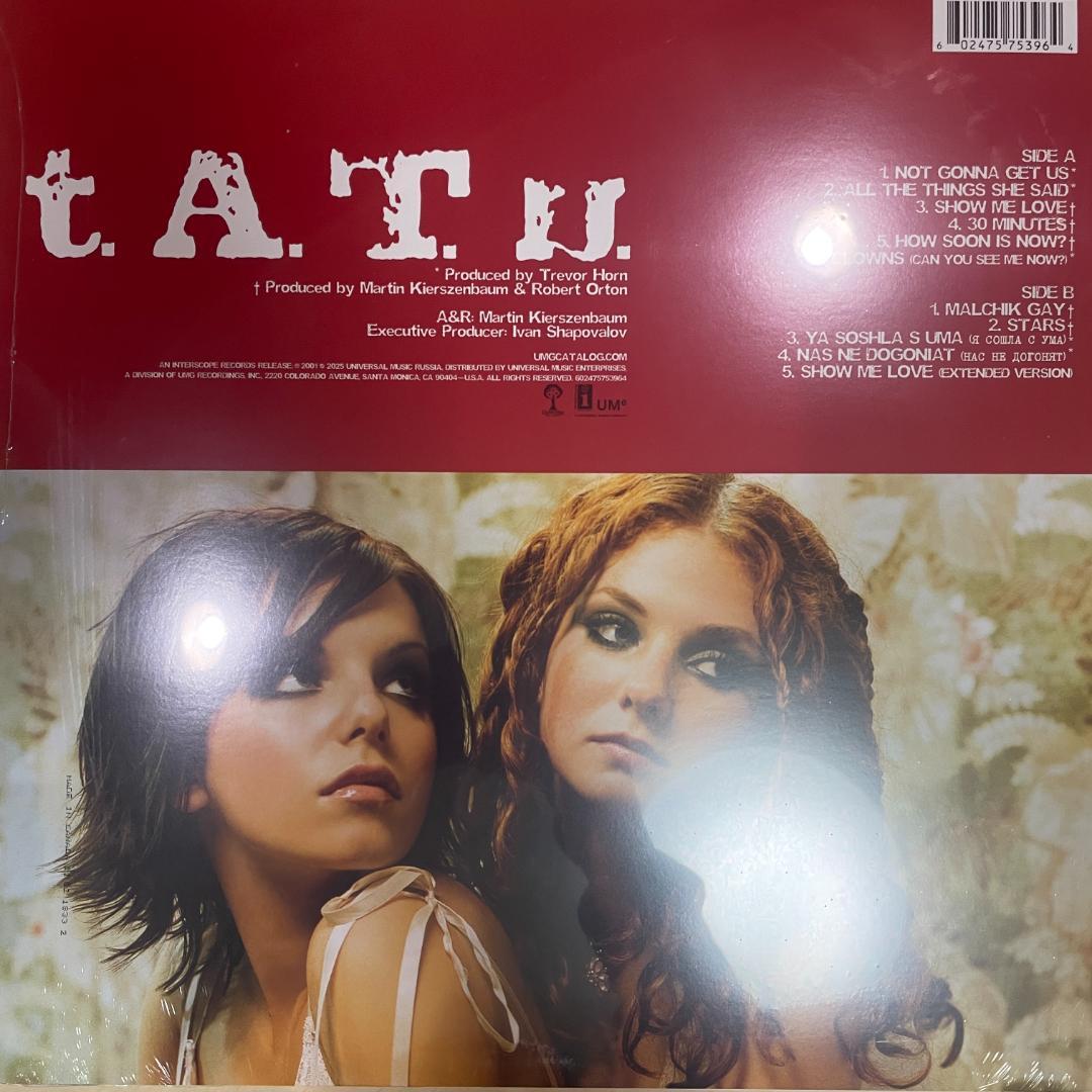 新品LP t.A.T.u. 200 KM/H IN THE WRONG LANE