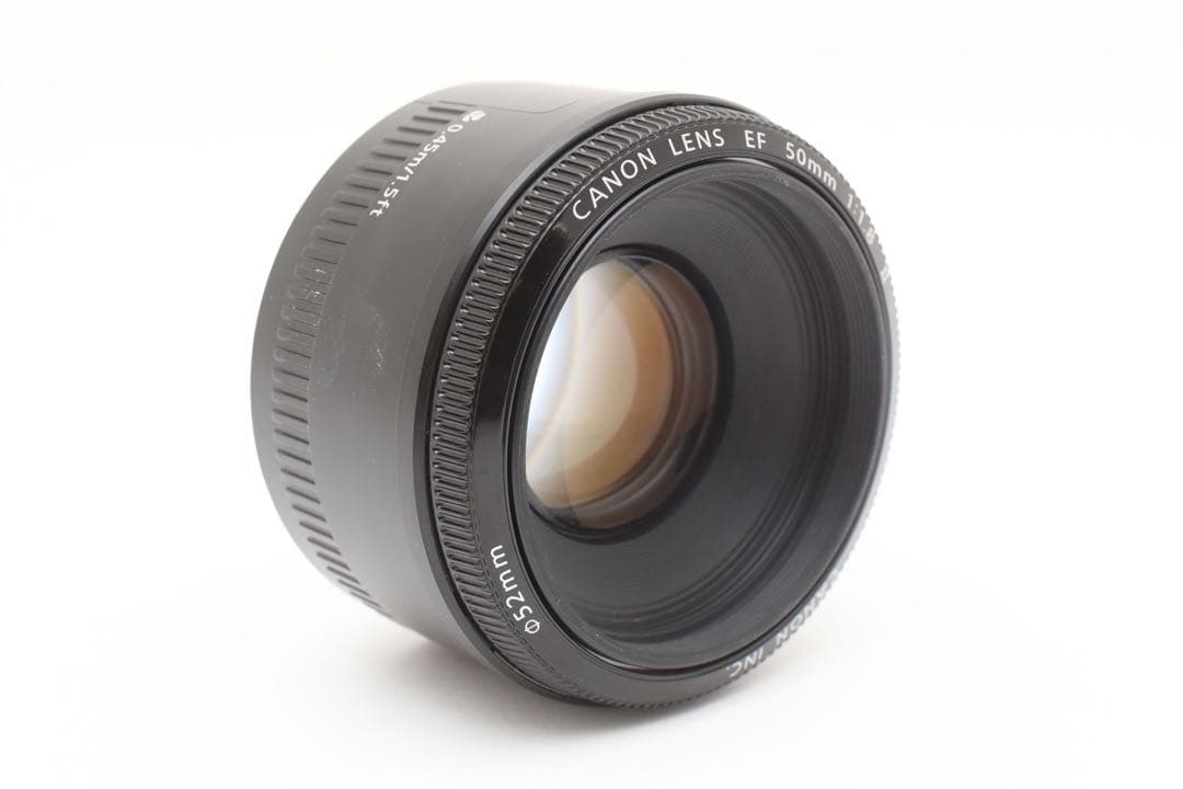 美品　CANON EF 50mm 1.8 II 単勝点レンズ