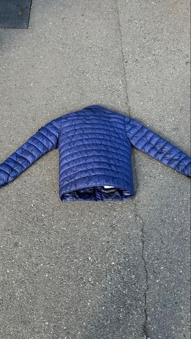 【正規品】Stone  ストーンアイランド　ネイビーダウンジャケット