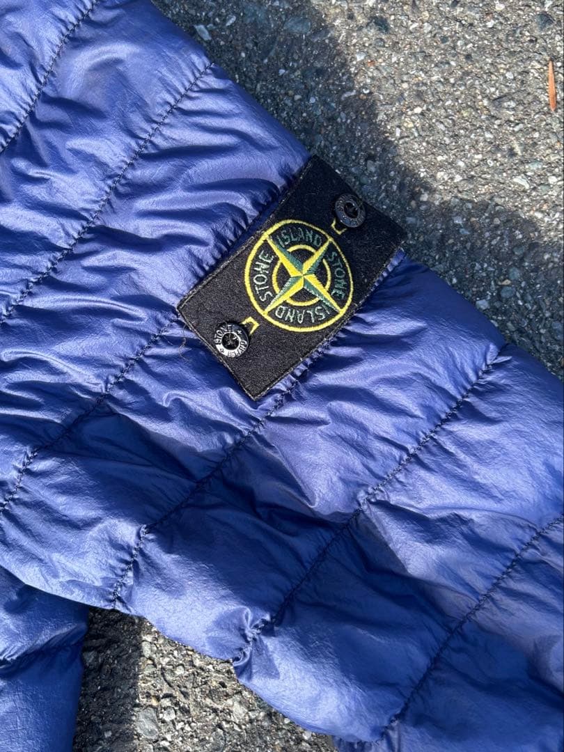 【正規品】Stone  ストーンアイランド　ネイビーダウンジャケット