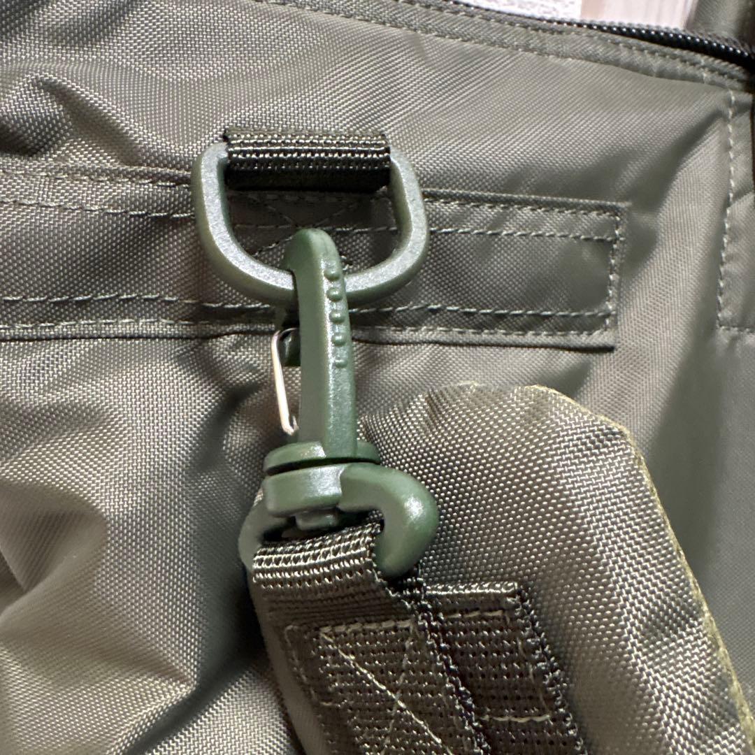 最安値/HYKE × PORTER/HELMET BAG/オリーブ/極美品