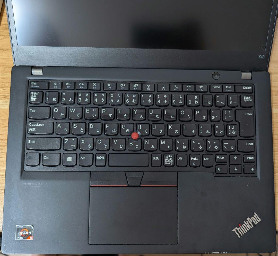 Lenovo ThinkPad X13 Gen 1 ジャンク