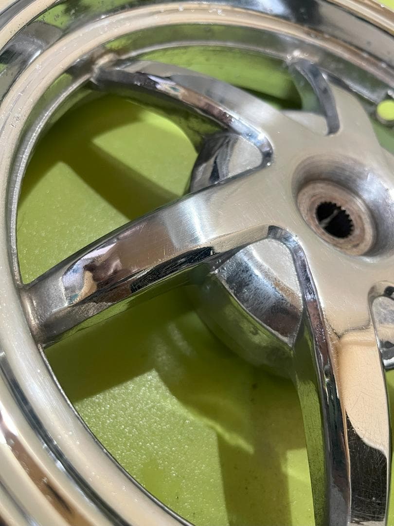 ライブディオ　メッキホイール　AF34　AF35　ZX