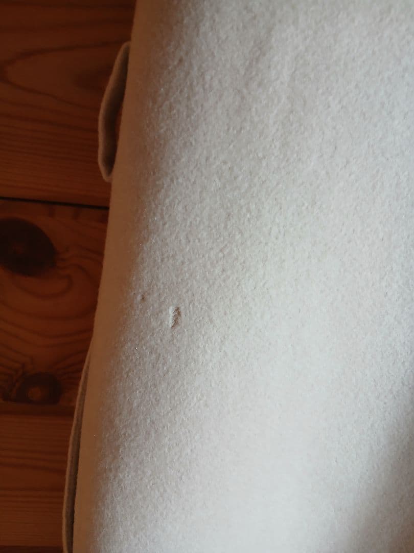 訳あり　HERMES　エルメス幻のジレ　カシミヤ100　ベージュ　ダブルフェイス