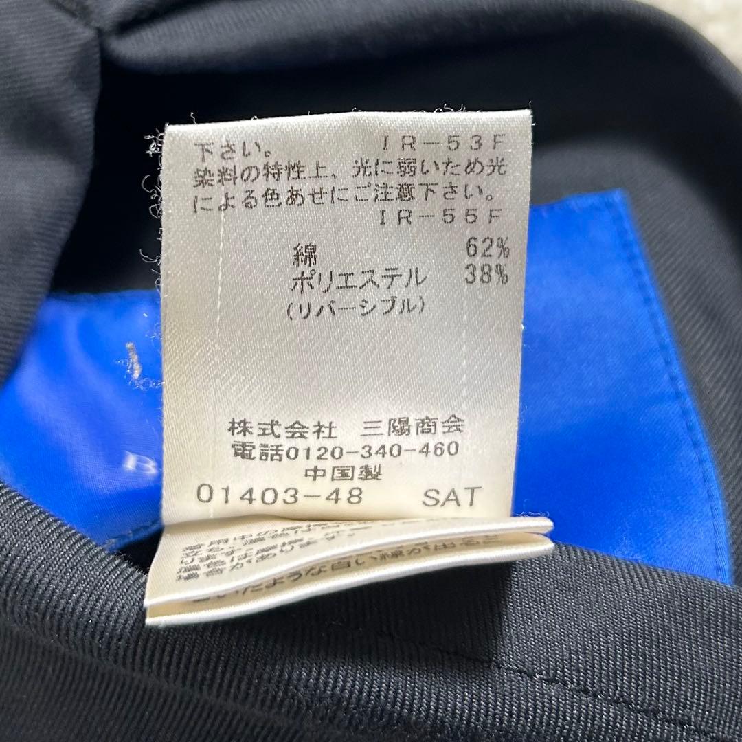 ブルーレーベルクレストブリッジ　モッズコート　ブラック　38