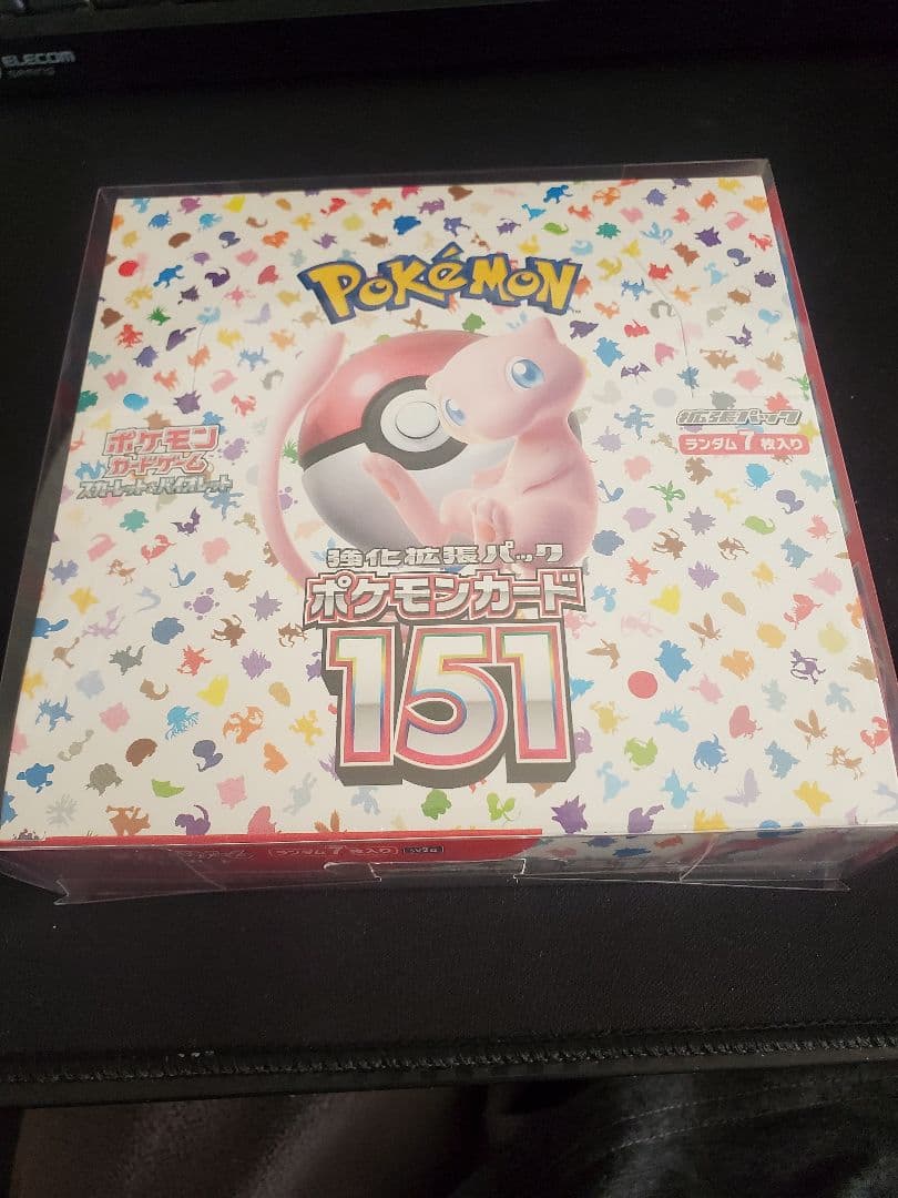 【ポケカ151】BOX　未開封シュリンクあり