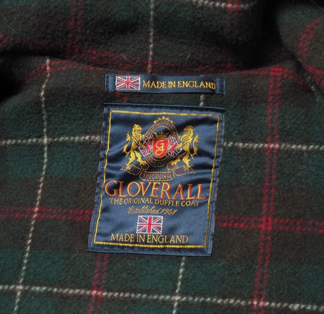 英国製　CLOVER ALL キャメル　メルトンダッフルコート　EUR 48