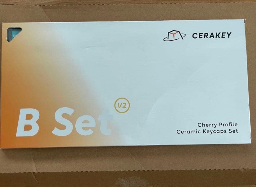 Cerakey キーキャップ v2 Bセット canal blue