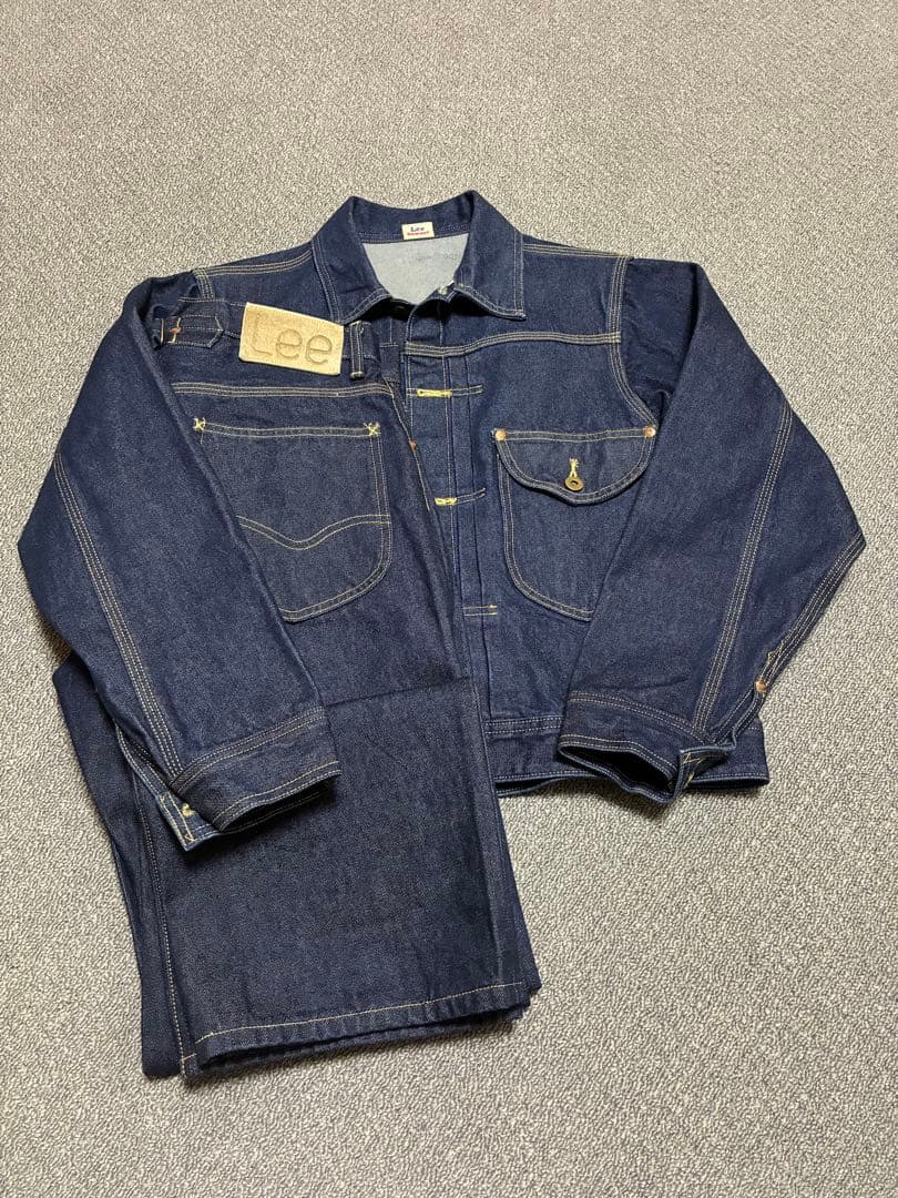 Lee Cowboy 100周年 デニムセットアップ ジャケット パンツ L