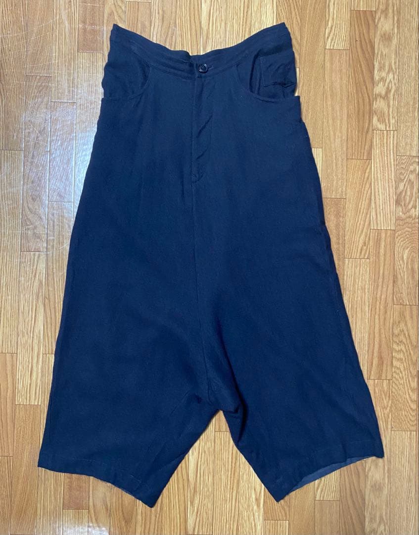 Y's ヨウジヤマモト ウールサルエルパンツ ネイビー／サイズ1