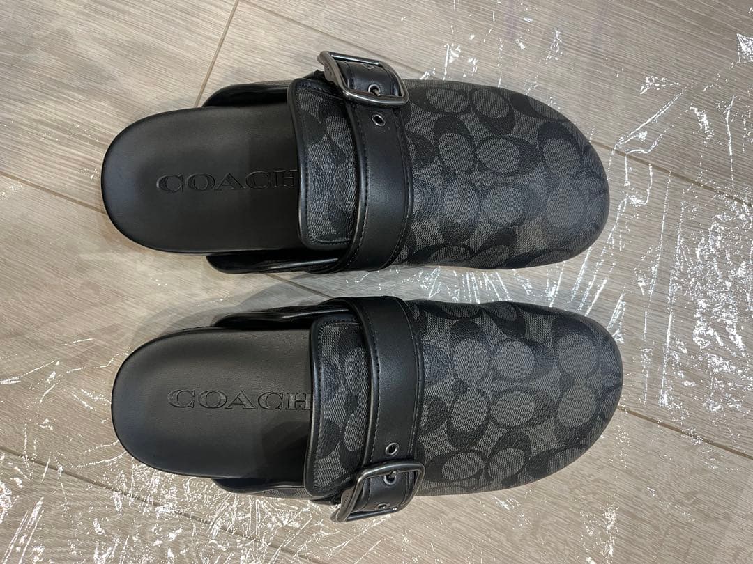 【専用】チワワ〜ん様 COACH シグネチャー柄 ミュールサンダル サイズ43