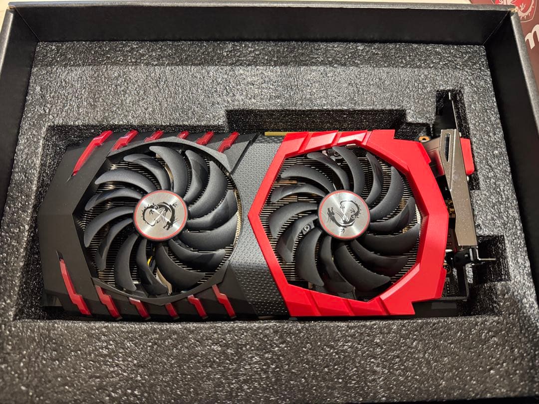 グラフィックボード・グラボ・ビデオカード MSI GeForce GTX 1060 GAMING X 6G