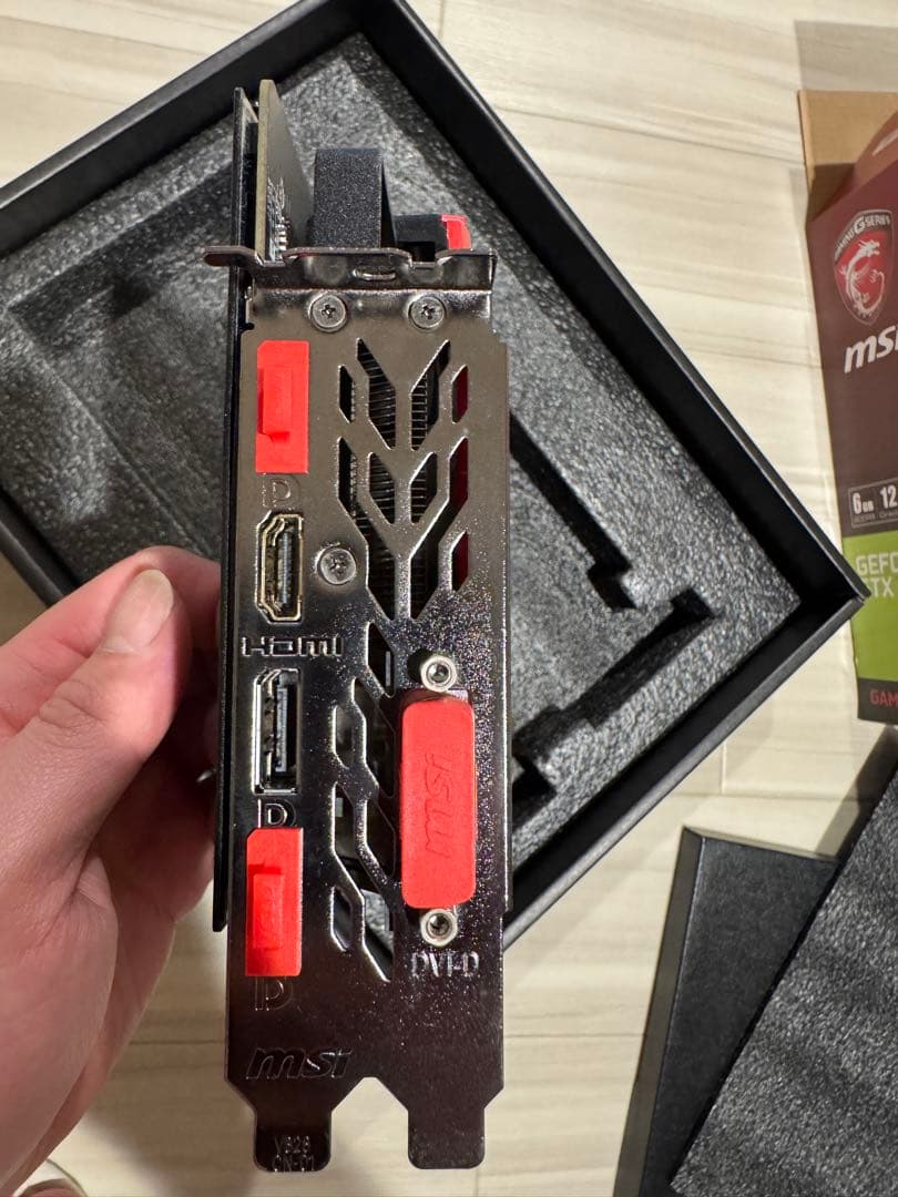 グラフィックボード・グラボ・ビデオカード MSI GeForce GTX 1060 GAMING X 6G