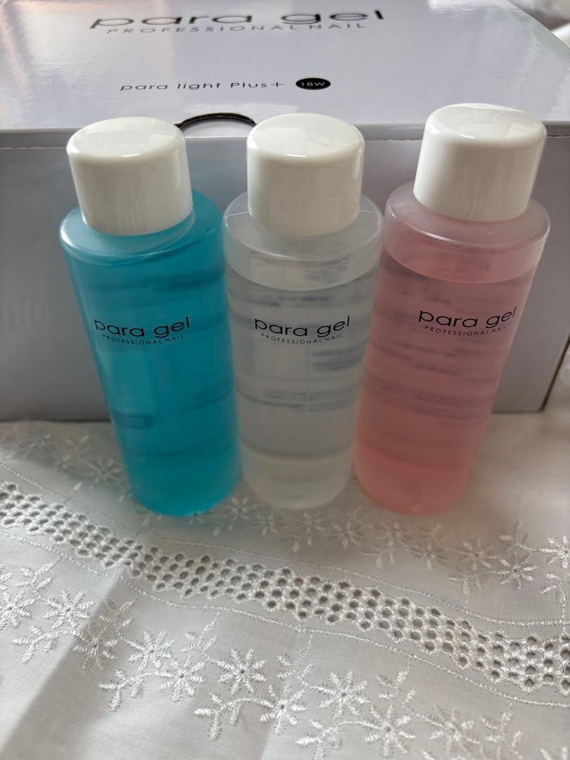 パラジェル ネイルランプ para light Plus＋溶剤セット