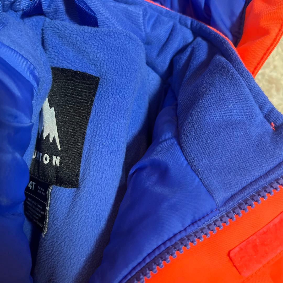 【極美品】BURTON 子ども用 スノーボードウェア GORE-TEX 100