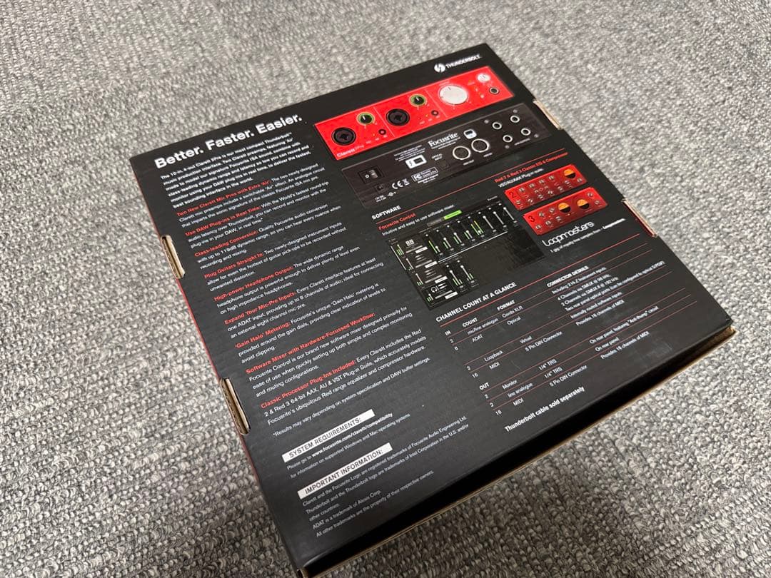 Focusrite Claret 2Pre オーディオインターフェイス