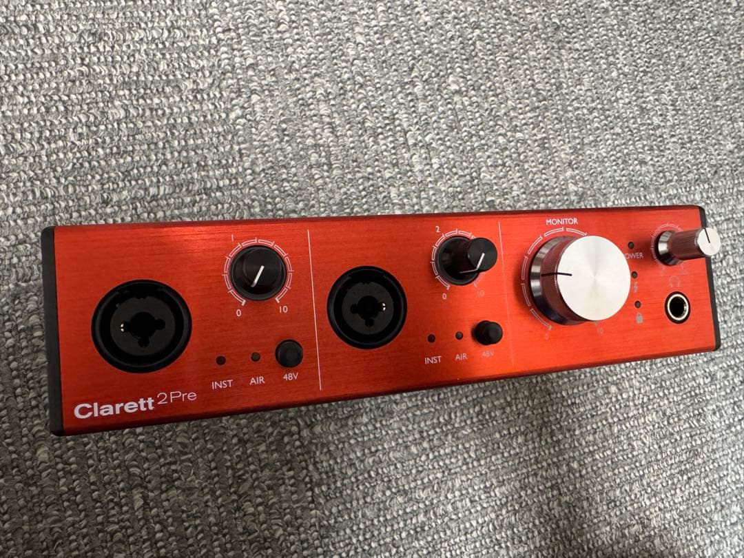 Focusrite Claret 2Pre オーディオインターフェイス