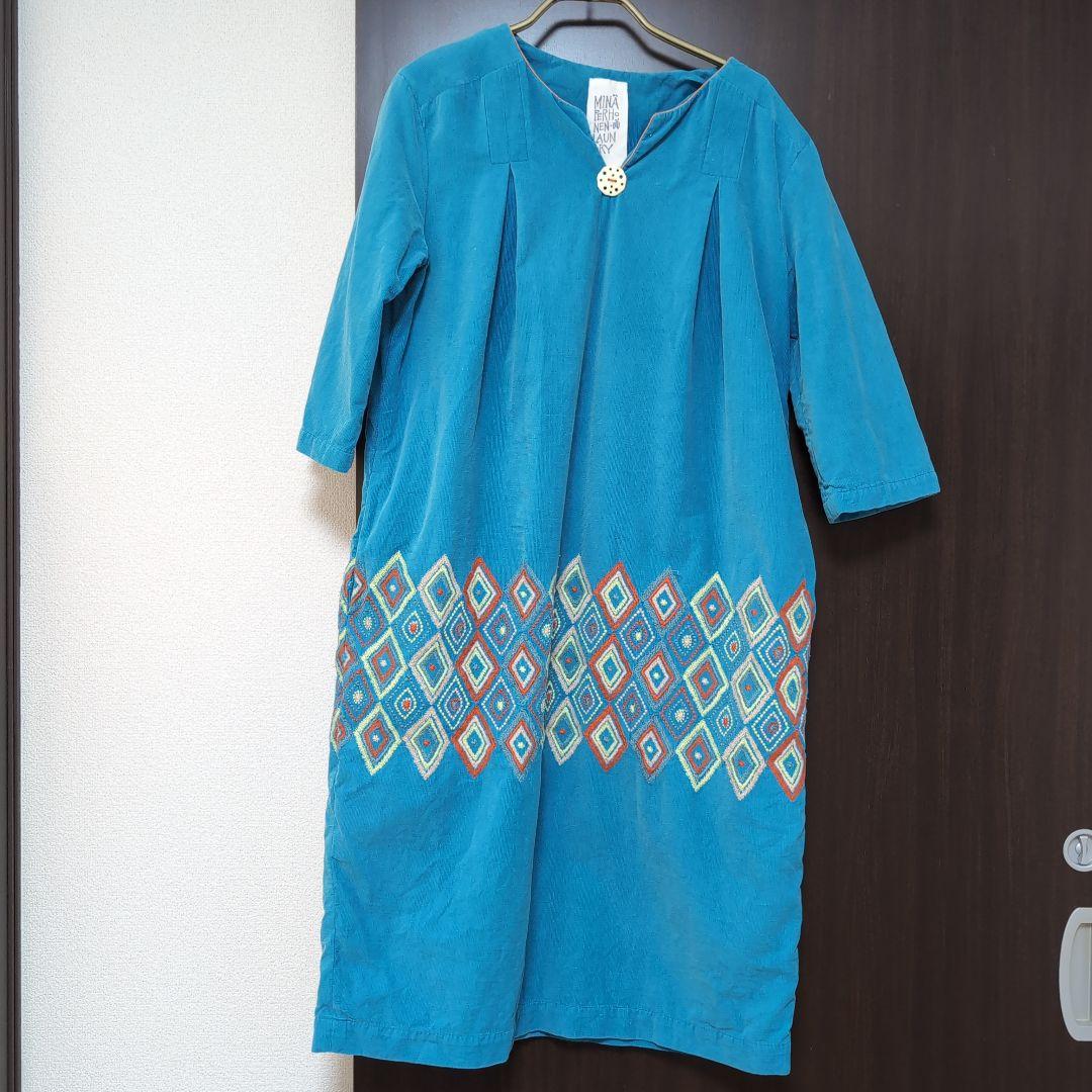 ミナペルホネン　ランドリー　ドレス36