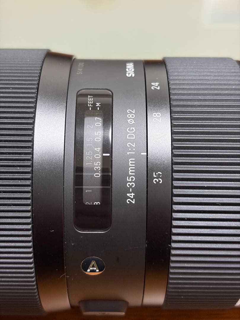 レンズ(ズーム) SIGMA 24-35mm f2 DG HSM Art Canon