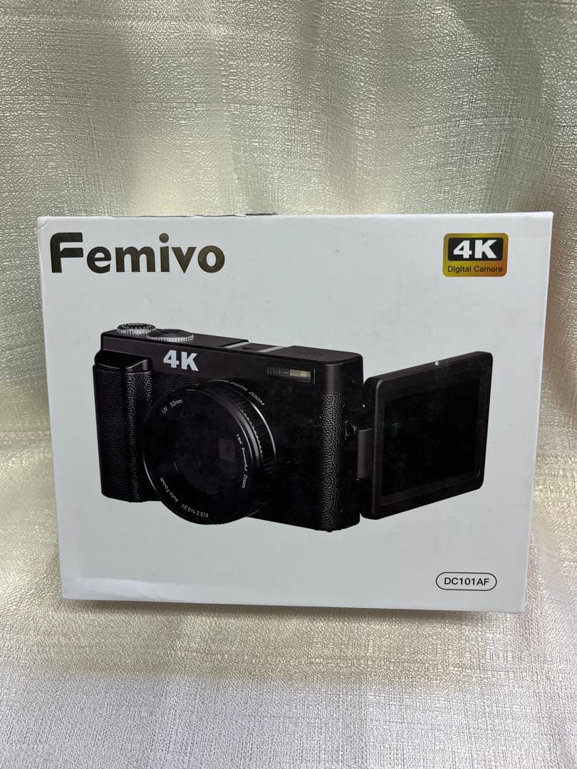 Femivo 4K デジタルカメラ DC101AF