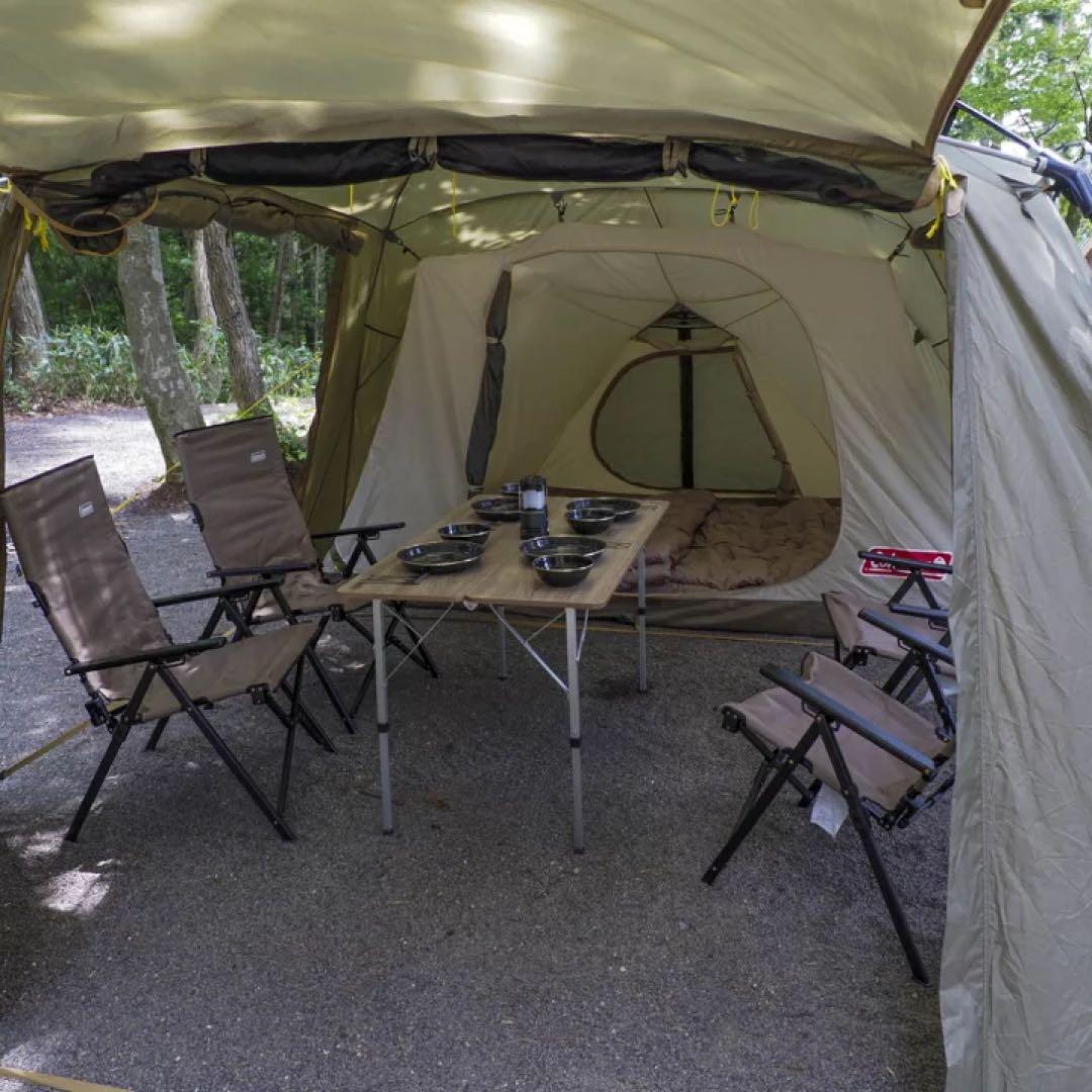 Coleman ラウンドスクリーン2ルームハウス(オリーブ)限定色