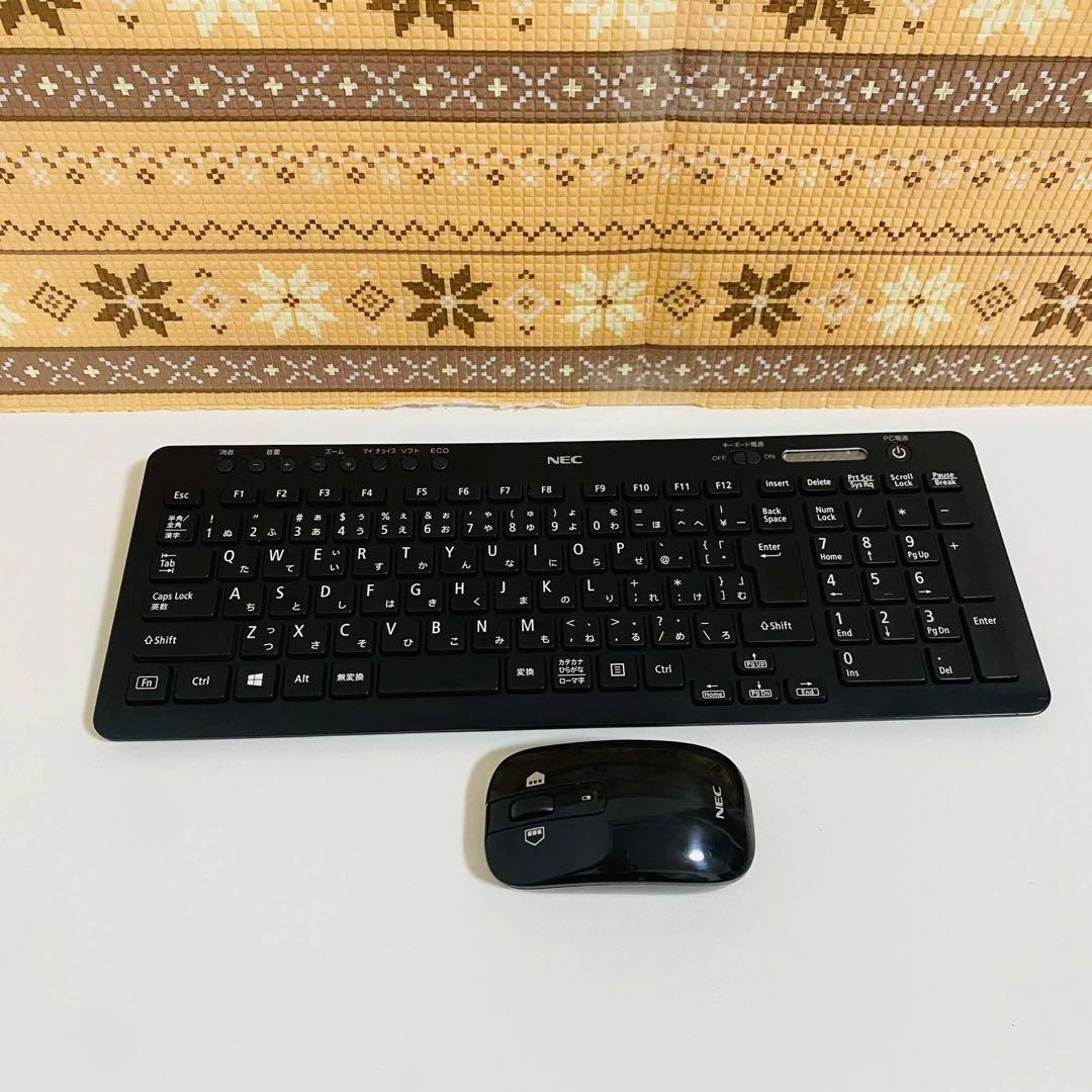 Y763 NECデスクトップSSDサクサク動く Windows11オフィス付き