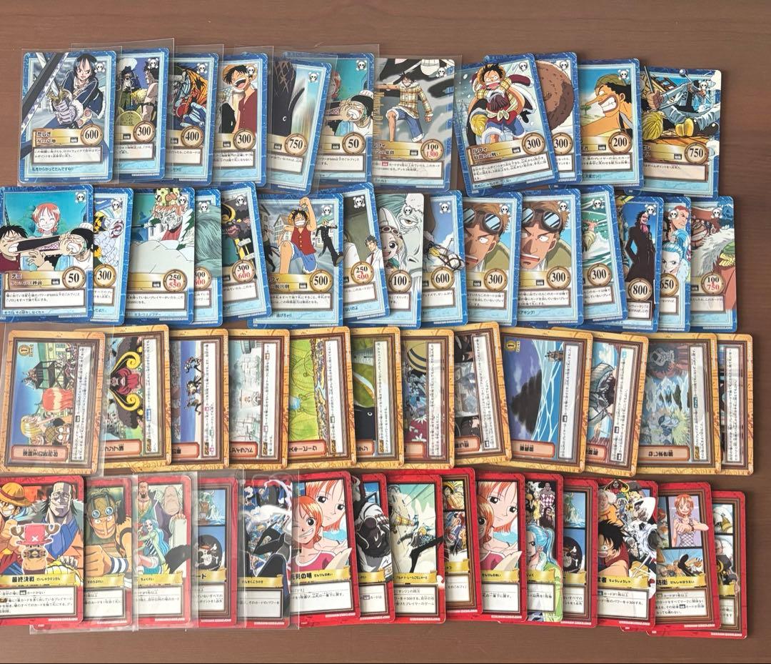 絶版•希少】カードダス 旧ワンピース ハイパーバトル　400枚以上まとめ売り