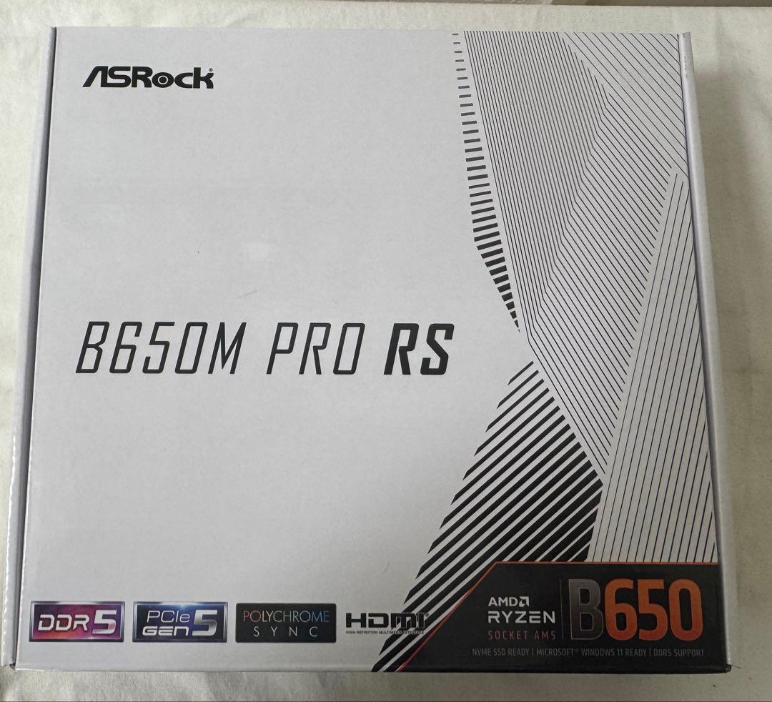 ASRock マザーボード B650M Pro RS AMD Ryzen