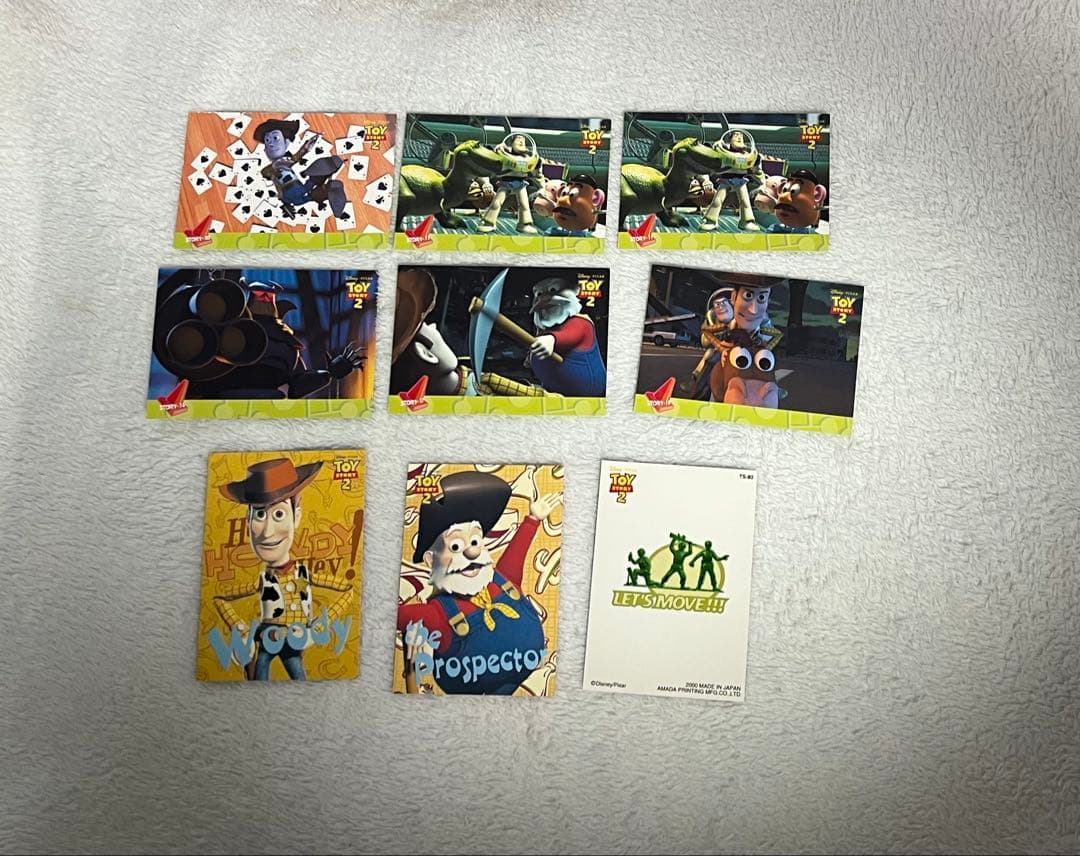 トイストーリー、トイストーリー2 アマダ トレーディングカード
