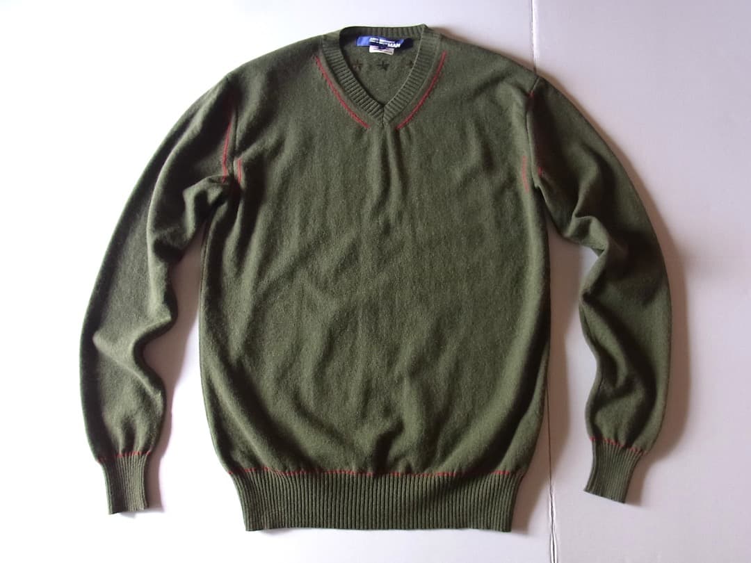 JUNYAWATANABE MANジュンヤマン・Vネックニット2006FW未使用