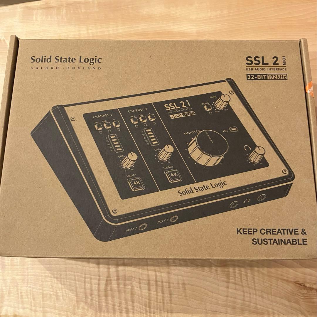 SSL 2 mk2 オーディオインターフェイス