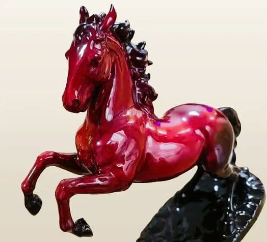 Noritake ノリタケ　競走馬跳馬　スタジオコレクション競走馬