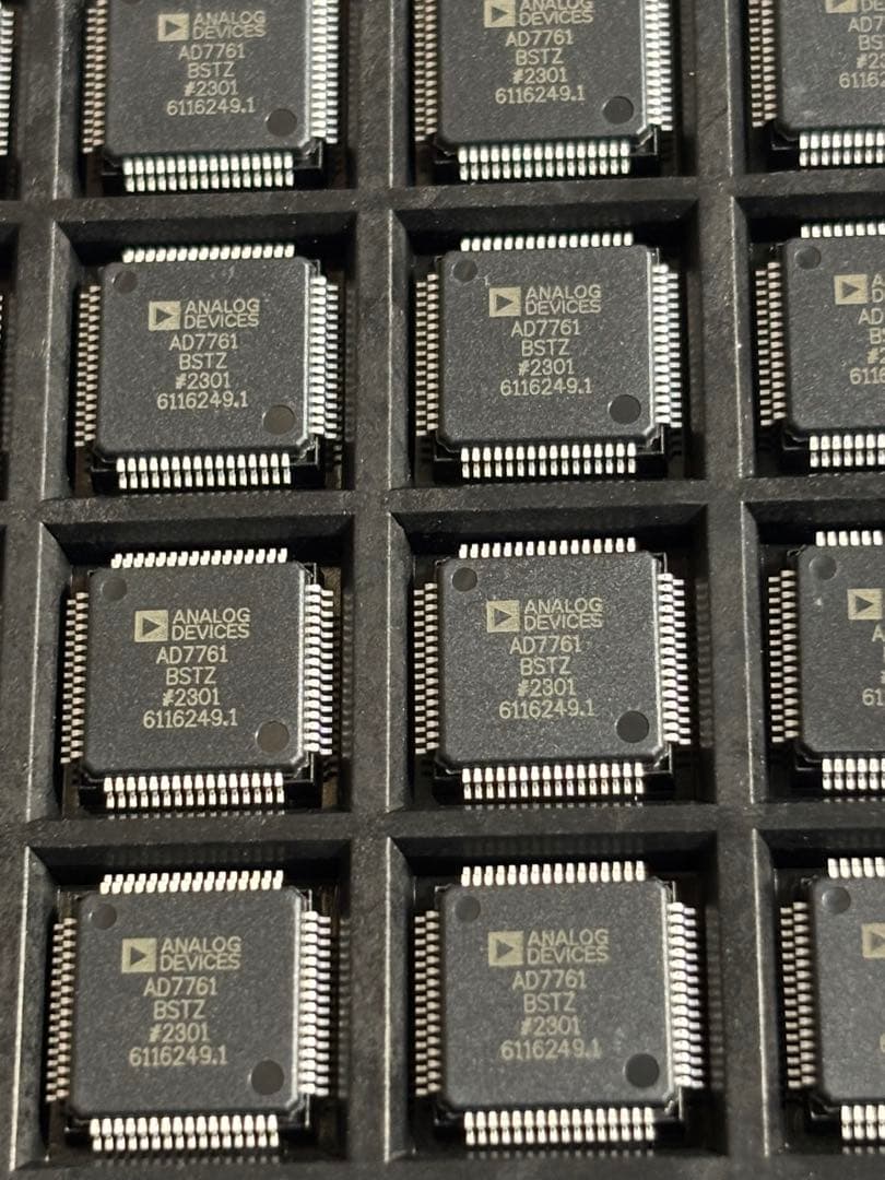 (62個) ICチップANALOG DEVICES AD7761BSTZ。未使用