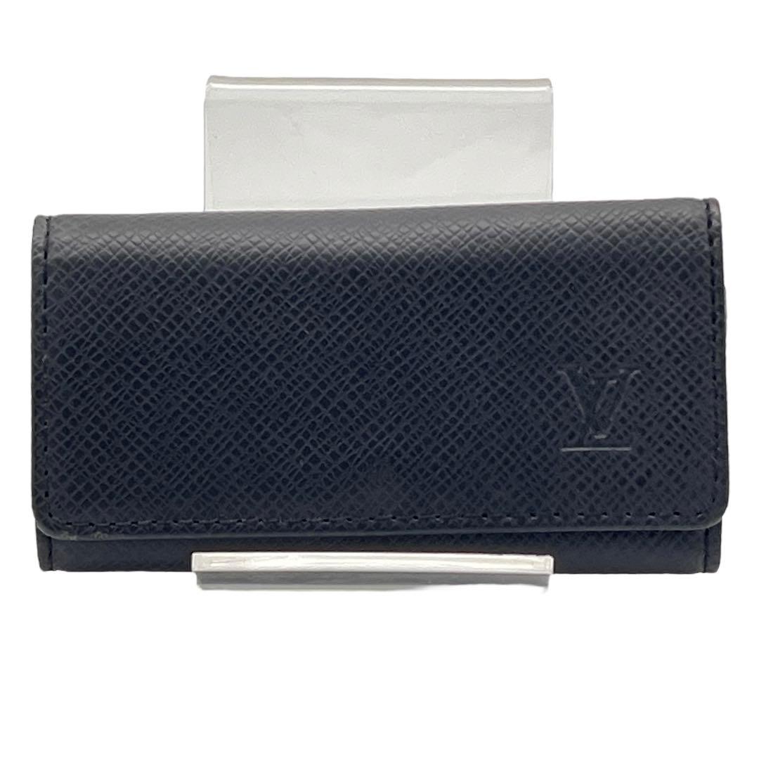 ✨超美品✨ルイ・ヴィトン　キーケース　4連キーケース　タイガ　ブラック