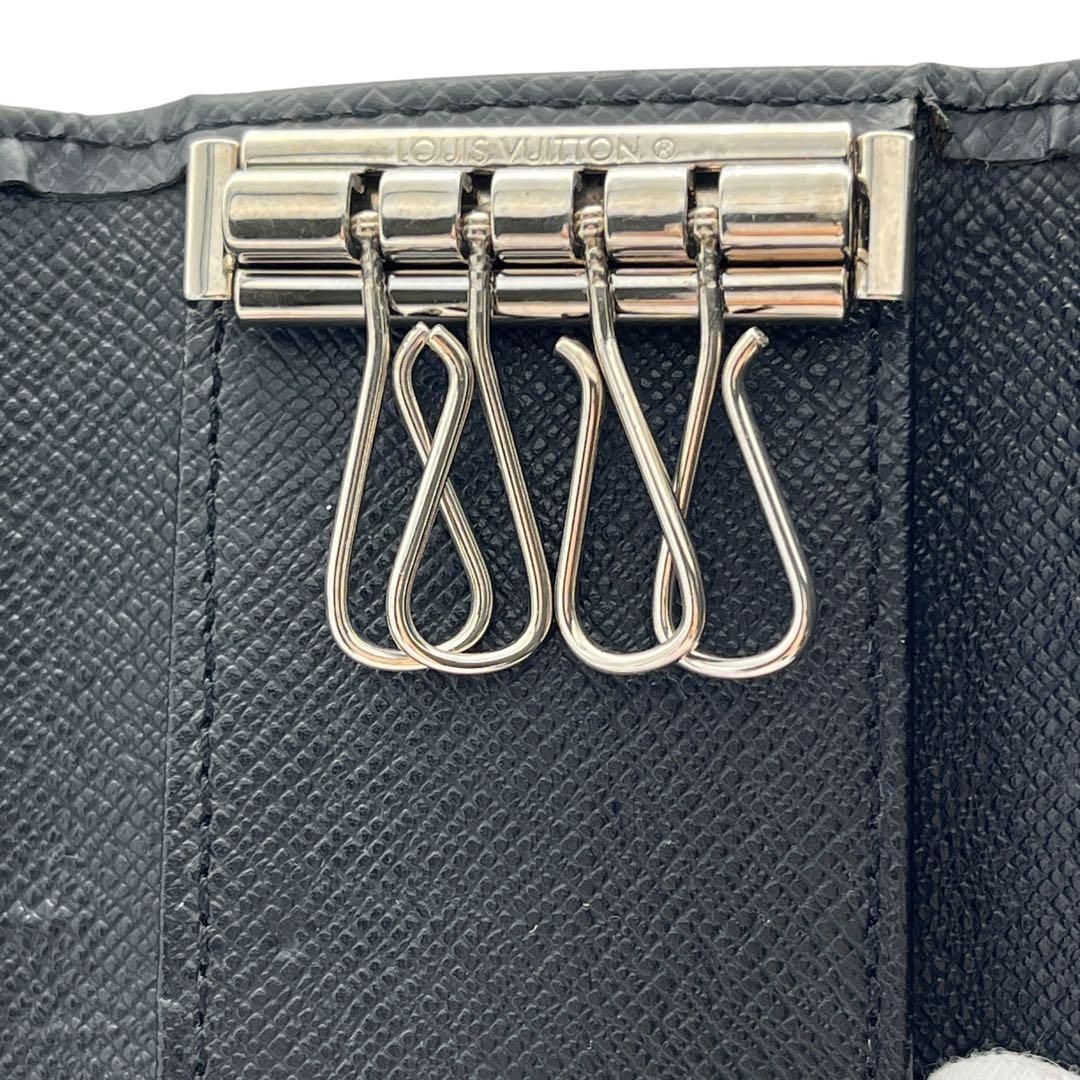 ✨超美品✨ルイ・ヴィトン　キーケース　4連キーケース　タイガ　ブラック