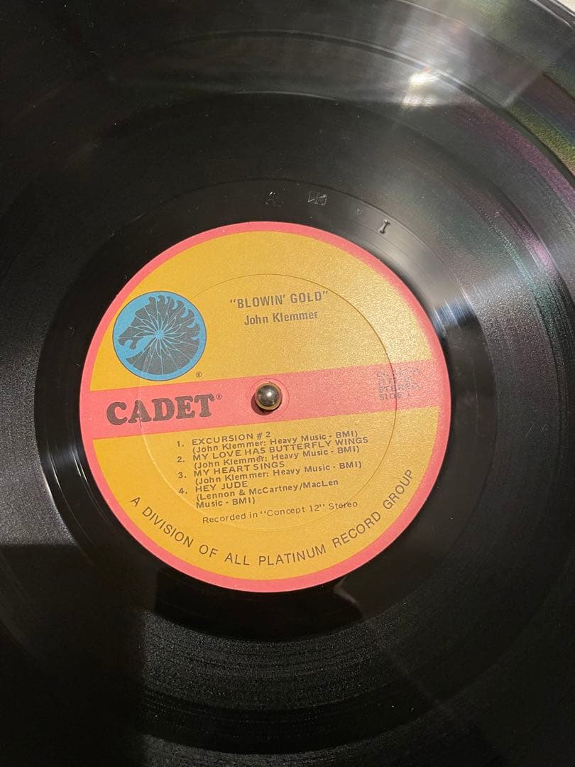 John Klemmer Blowin' Gold レコード