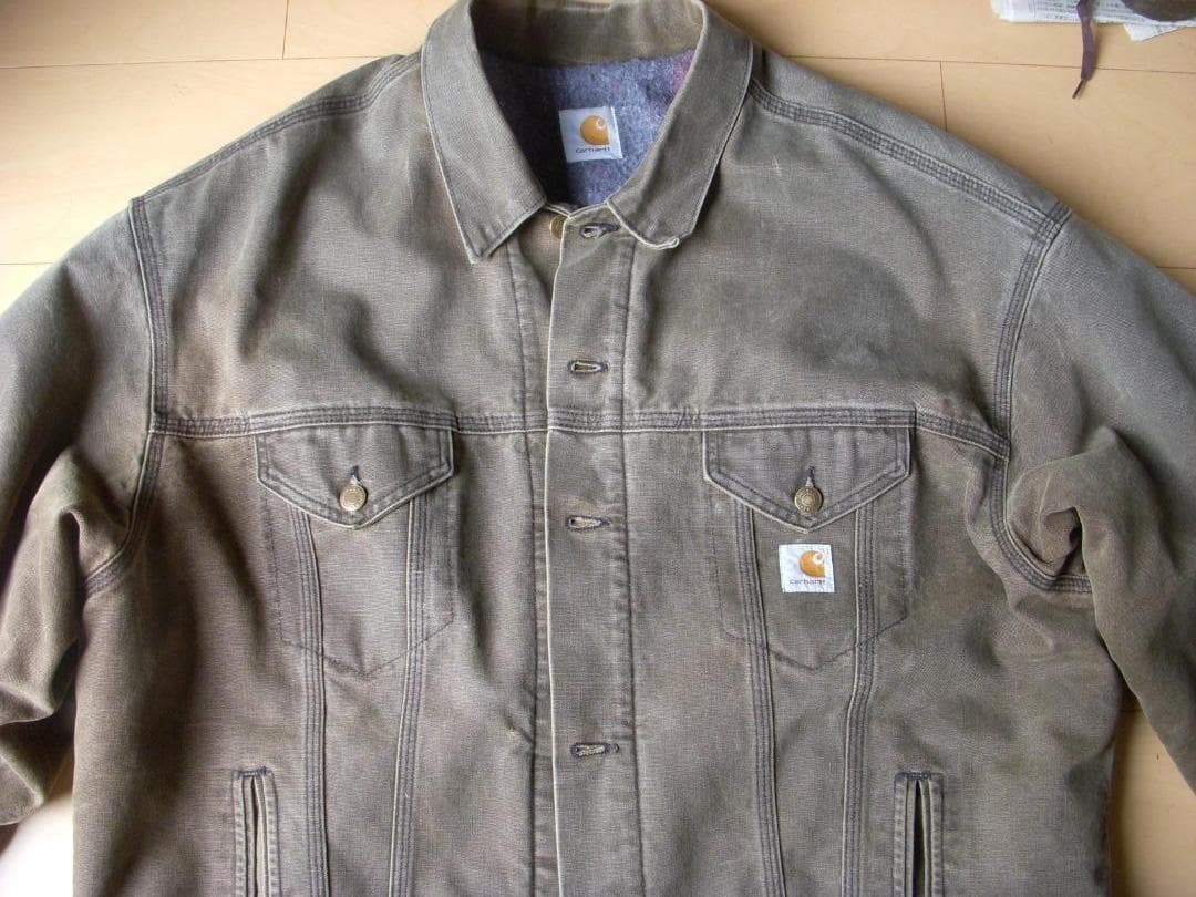 carhartt　トラッカージャケット　2xl ブラウン