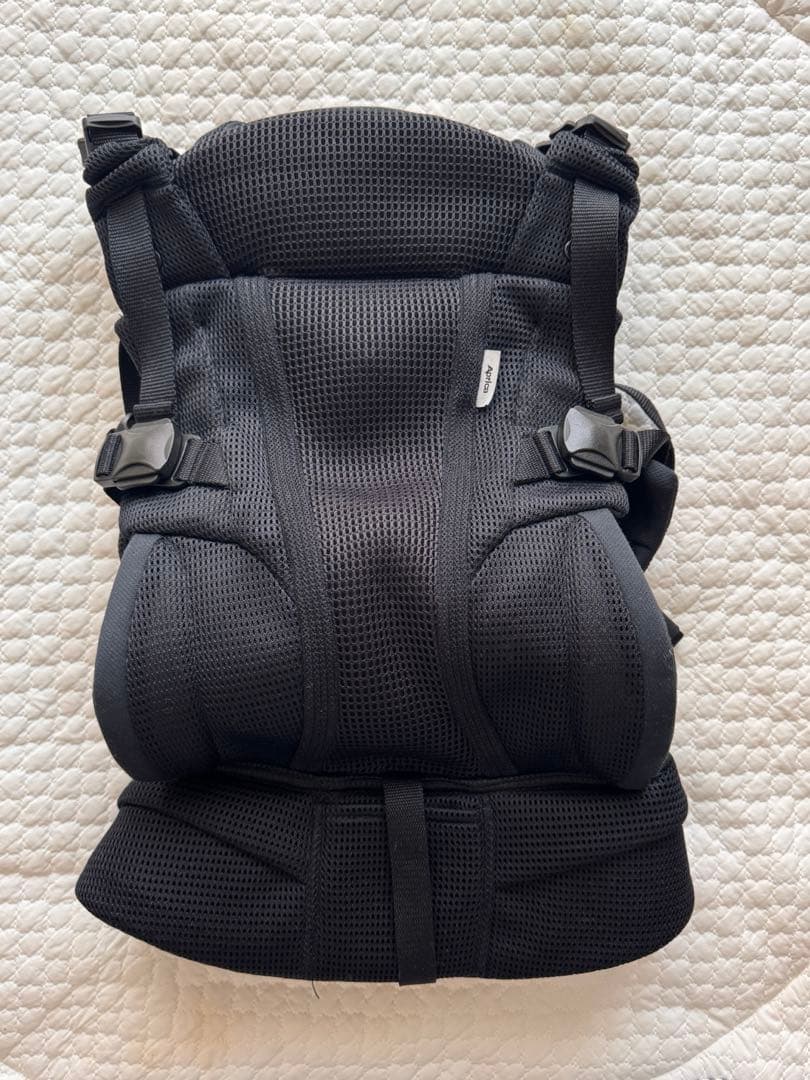 Aprica ラクリス ブラック 抱っこ紐 アップリカ おんぶ紐