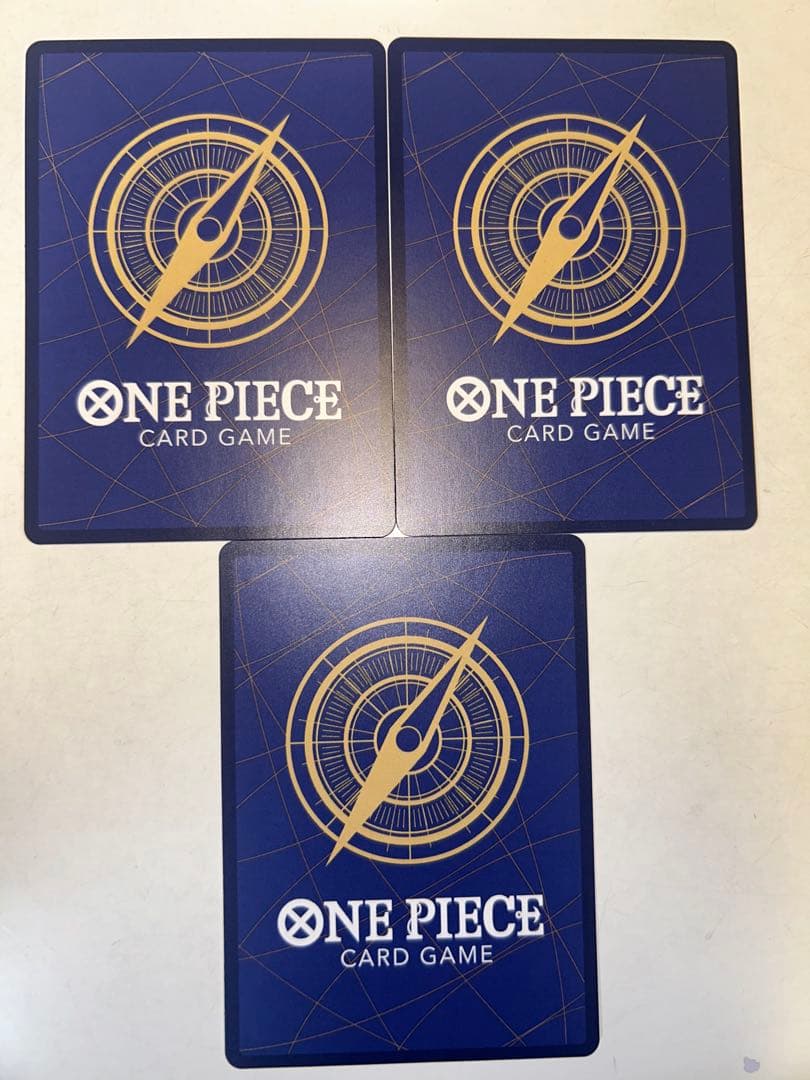 モンキー・D・ルフィ週刊少年ジャンプ付録P P-033 3枚セット