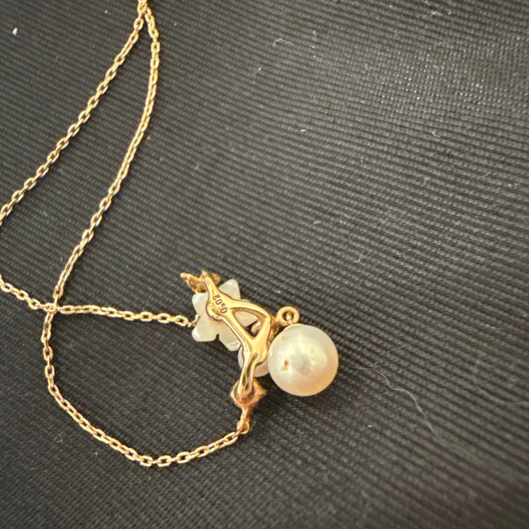 パールと花モチーフのネックレス♡サマンサティアラ