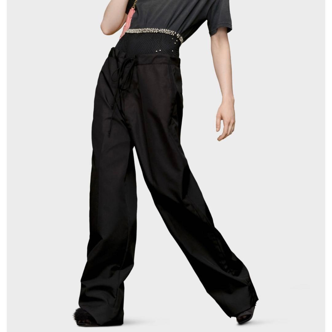 Maison Margiela 24SS ①⑩ ウエストタイ ワイドスラックス