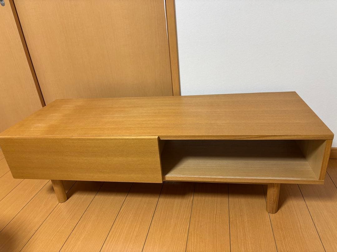 値下げ！入手困難　無印良品 テレビボード　タモ材120cm 天然木 MUJI