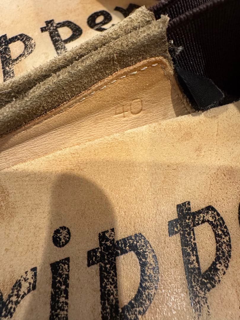 Trippen トリッペン スエード サンダル40 (26cm) 美used