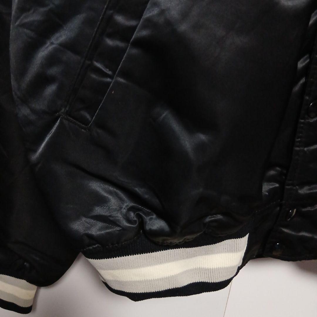 80s USA製 スターター　 スタジャン MLB 黒　ブラック LC391