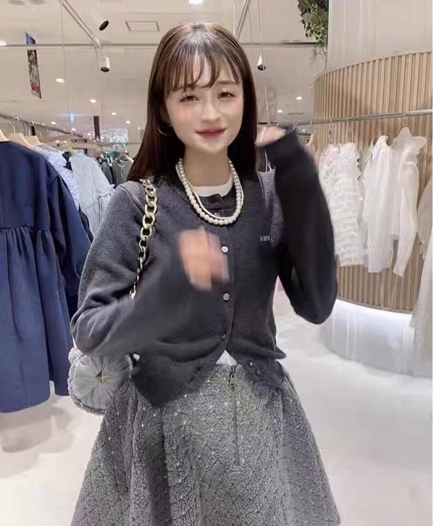 スカート Bibiy ODETTE BOA PLEATED SKIRT