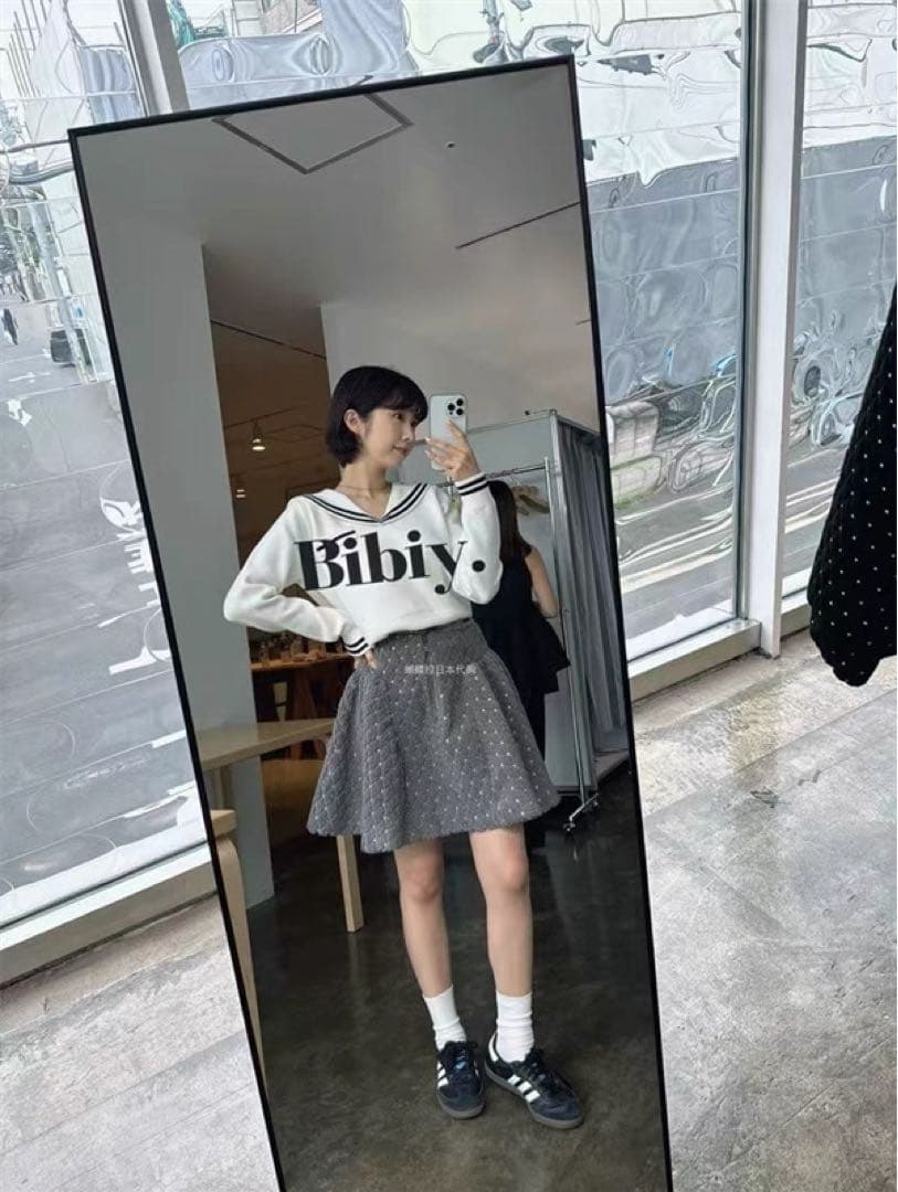 スカート Bibiy ODETTE BOA PLEATED SKIRT